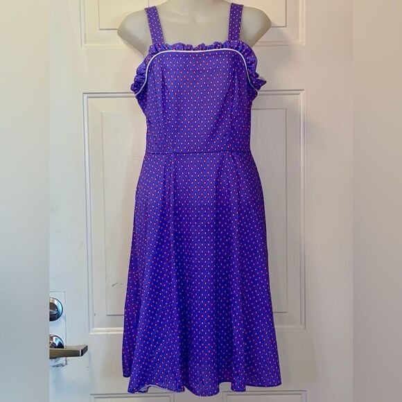 JUST DUCKY VINTAGE Dres 👗 Size 10 - Picture 1 of 16